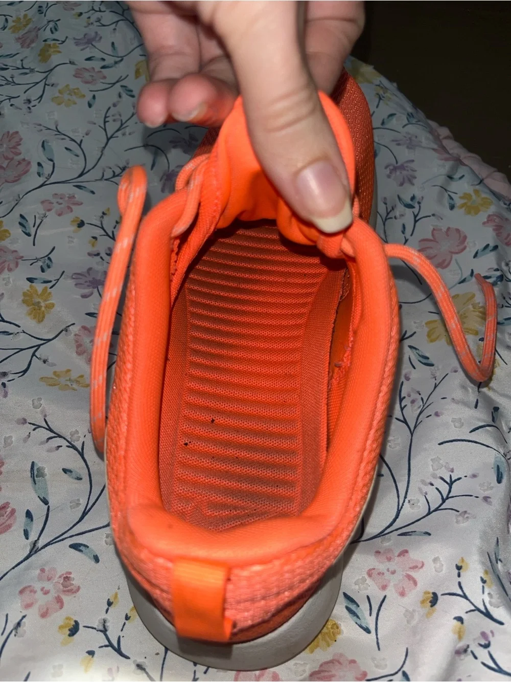 Well Worn Nike ‘Roshe One’ In Bright Coral